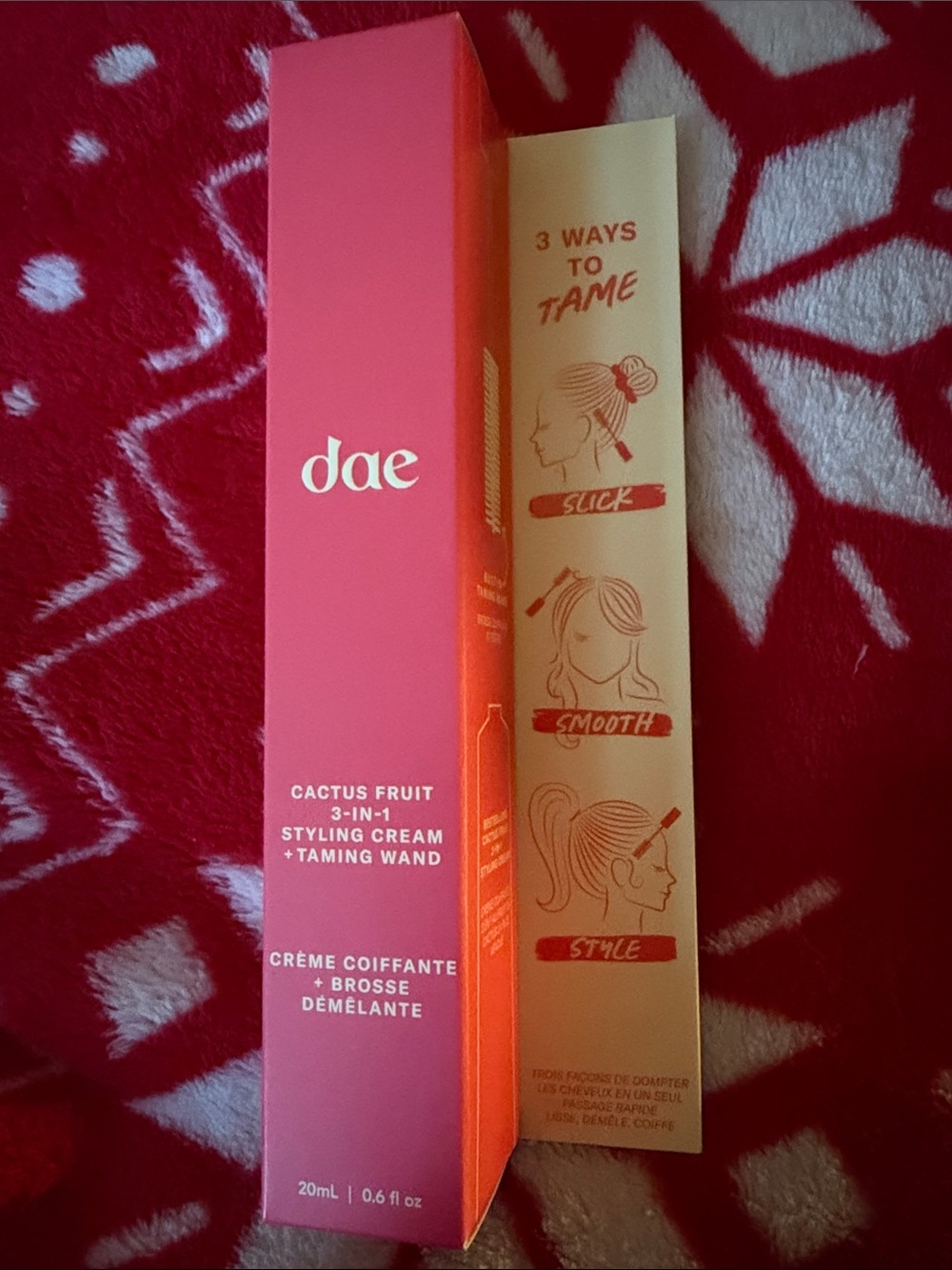 Dae Cactus Fruit 3-in-1 Styling Cream + Taming Wand